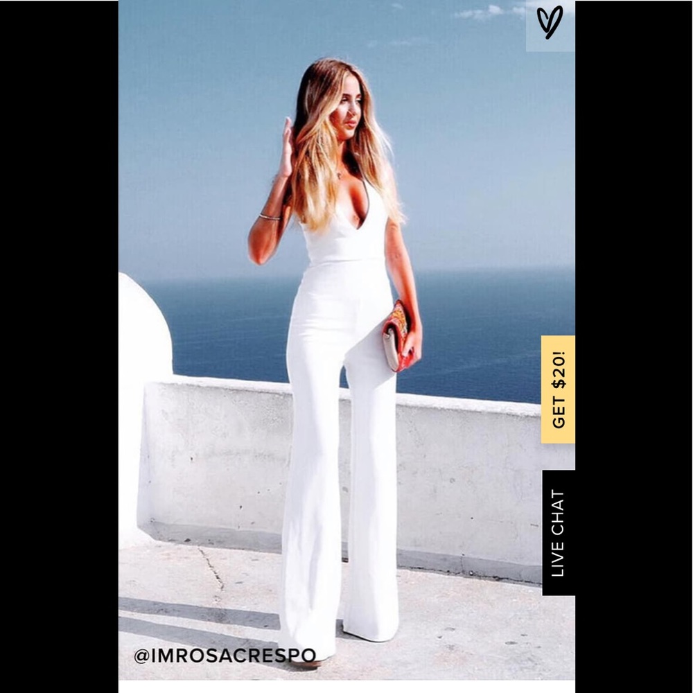 Lulu’s Thinking Out Loud Backless Jumpsuit